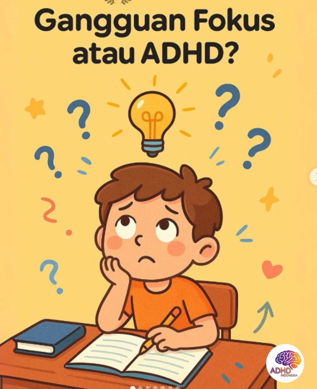 ADHD dan Kesulitan Fokus Anak: Edukasi untuk Keluarga di Kabupaten Tasikmalaya
