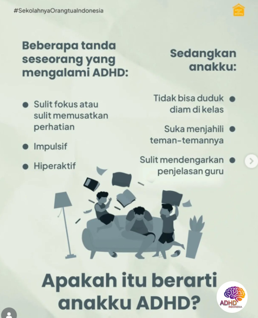 Ciri dan Gejala ADHD pada Anak Usia Dini di Kabupaten Tasikmalaya